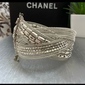 Pretty Wide Wrap Bracelet